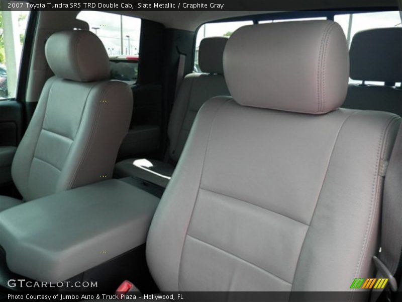 Slate Metallic / Graphite Gray 2007 Toyota Tundra SR5 TRD Double Cab