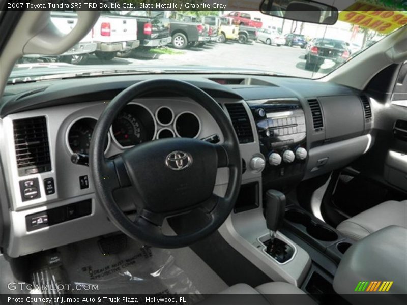 Slate Metallic / Graphite Gray 2007 Toyota Tundra SR5 TRD Double Cab