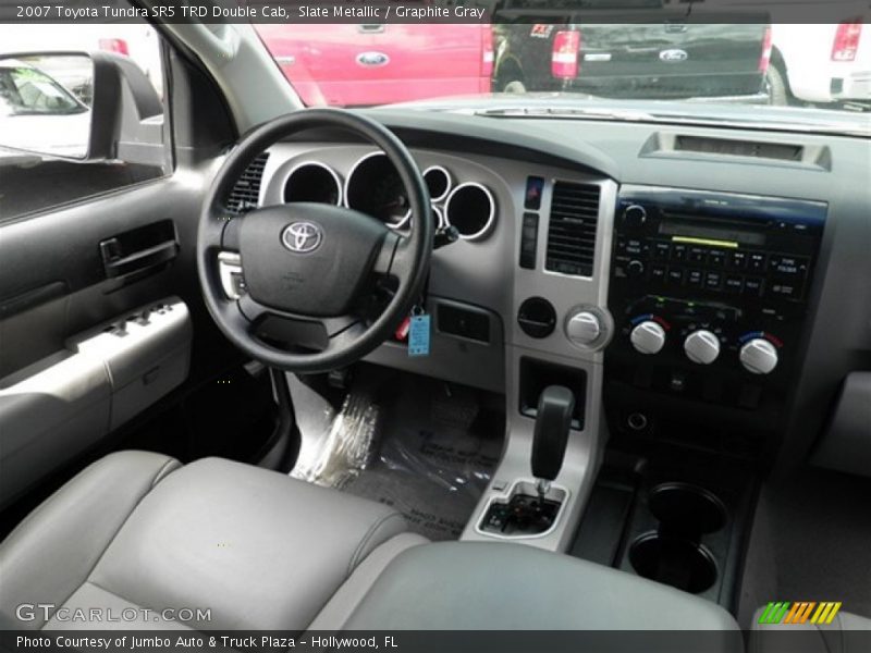 Slate Metallic / Graphite Gray 2007 Toyota Tundra SR5 TRD Double Cab