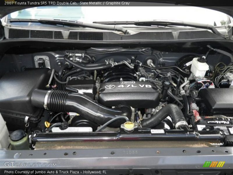 Slate Metallic / Graphite Gray 2007 Toyota Tundra SR5 TRD Double Cab