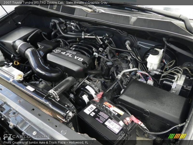 Slate Metallic / Graphite Gray 2007 Toyota Tundra SR5 TRD Double Cab