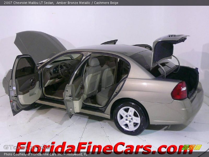 Amber Bronze Metallic / Cashmere Beige 2007 Chevrolet Malibu LT Sedan