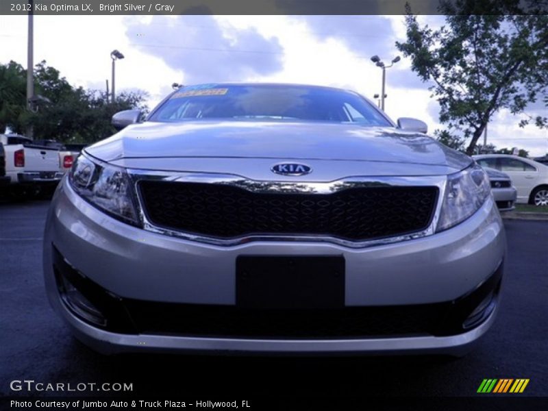 Bright Silver / Gray 2012 Kia Optima LX