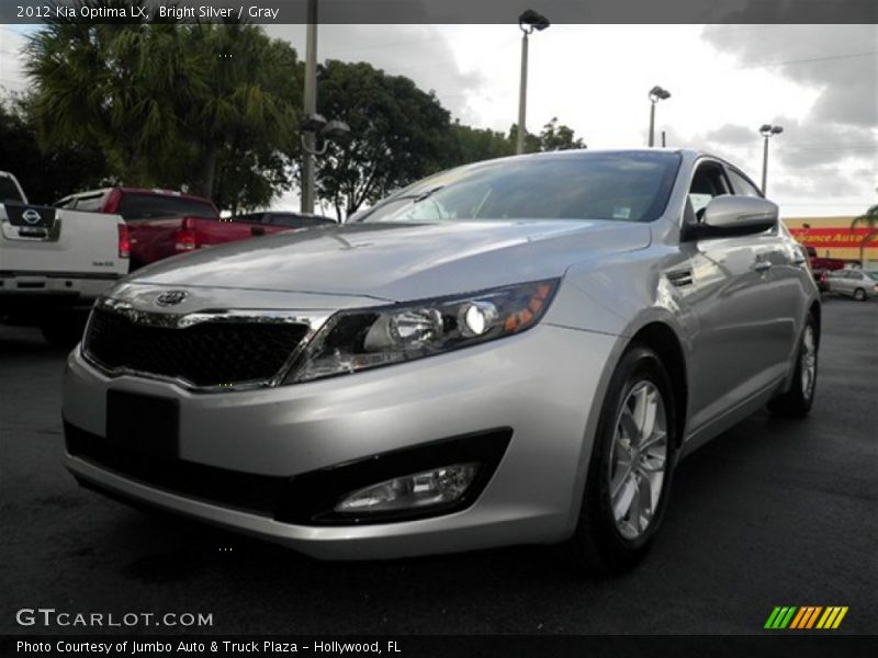 Bright Silver / Gray 2012 Kia Optima LX
