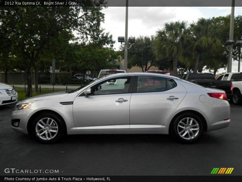 Bright Silver / Gray 2012 Kia Optima LX