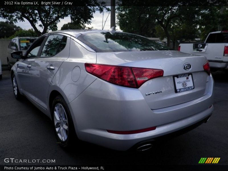 Bright Silver / Gray 2012 Kia Optima LX