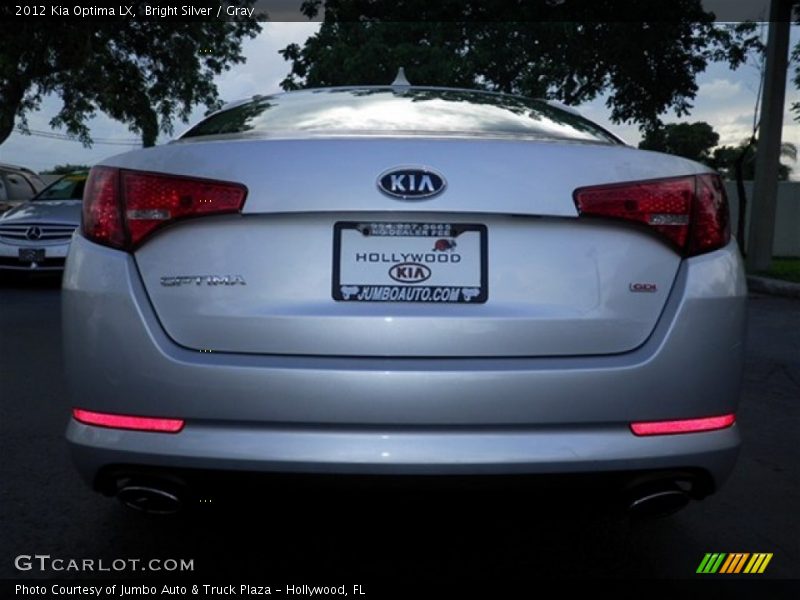 Bright Silver / Gray 2012 Kia Optima LX