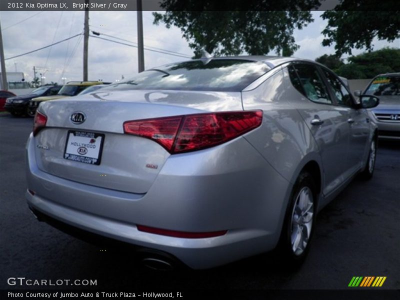 Bright Silver / Gray 2012 Kia Optima LX