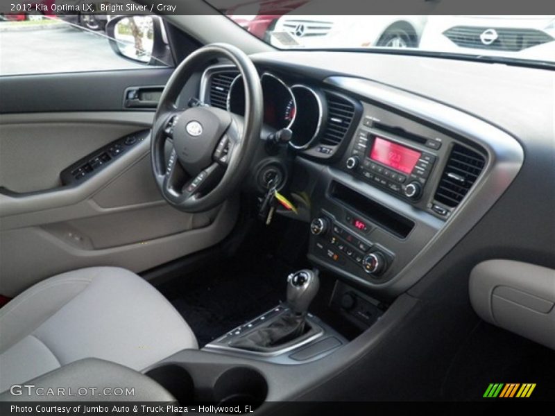 Bright Silver / Gray 2012 Kia Optima LX