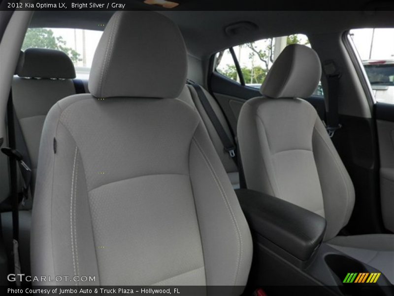 Bright Silver / Gray 2012 Kia Optima LX