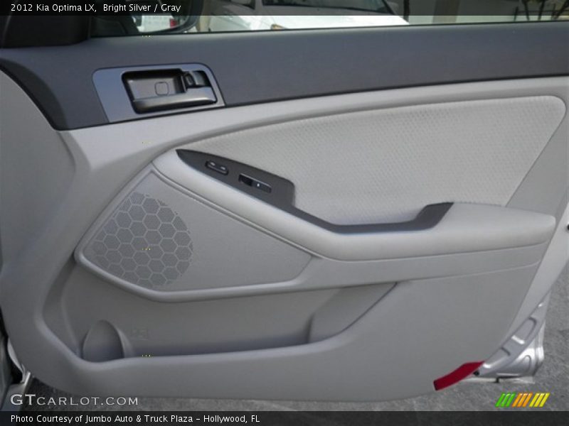 Bright Silver / Gray 2012 Kia Optima LX