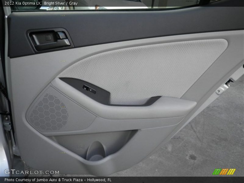 Bright Silver / Gray 2012 Kia Optima LX