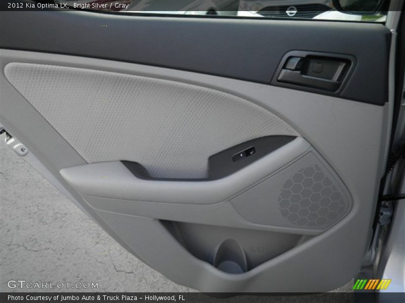Bright Silver / Gray 2012 Kia Optima LX