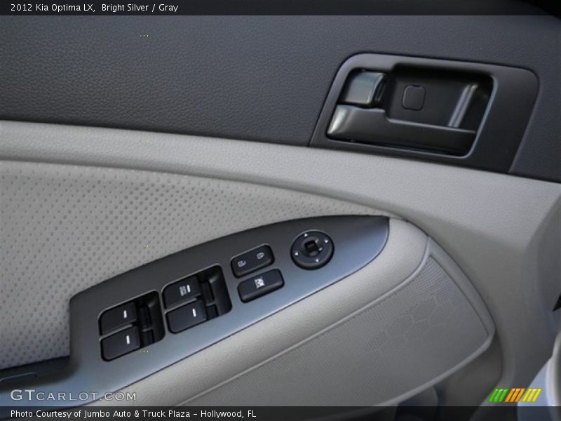 Bright Silver / Gray 2012 Kia Optima LX
