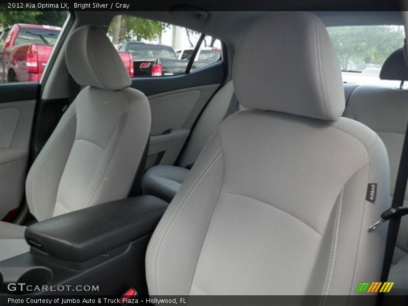 Bright Silver / Gray 2012 Kia Optima LX