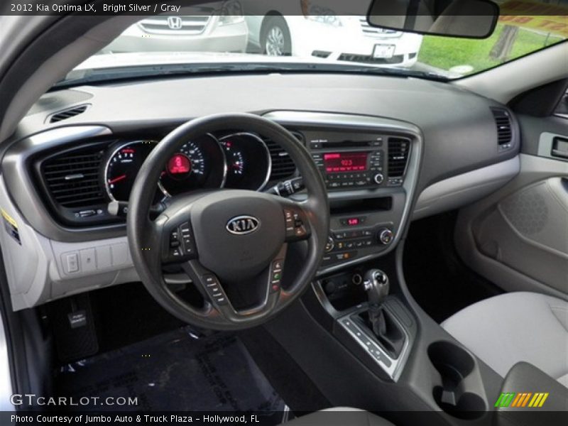 Bright Silver / Gray 2012 Kia Optima LX