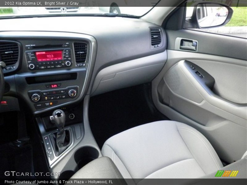 Bright Silver / Gray 2012 Kia Optima LX