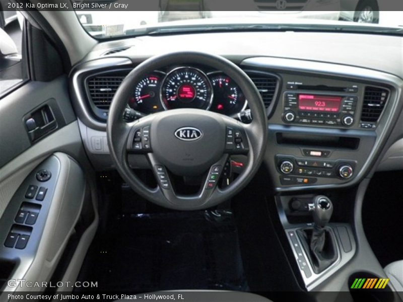 Bright Silver / Gray 2012 Kia Optima LX