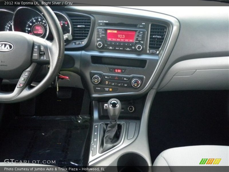 Bright Silver / Gray 2012 Kia Optima LX