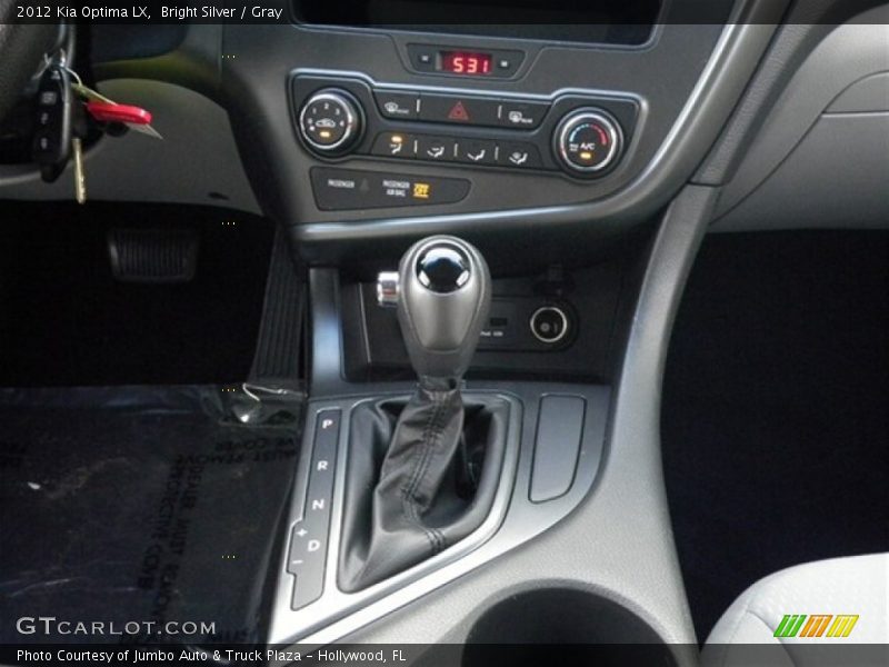 Bright Silver / Gray 2012 Kia Optima LX
