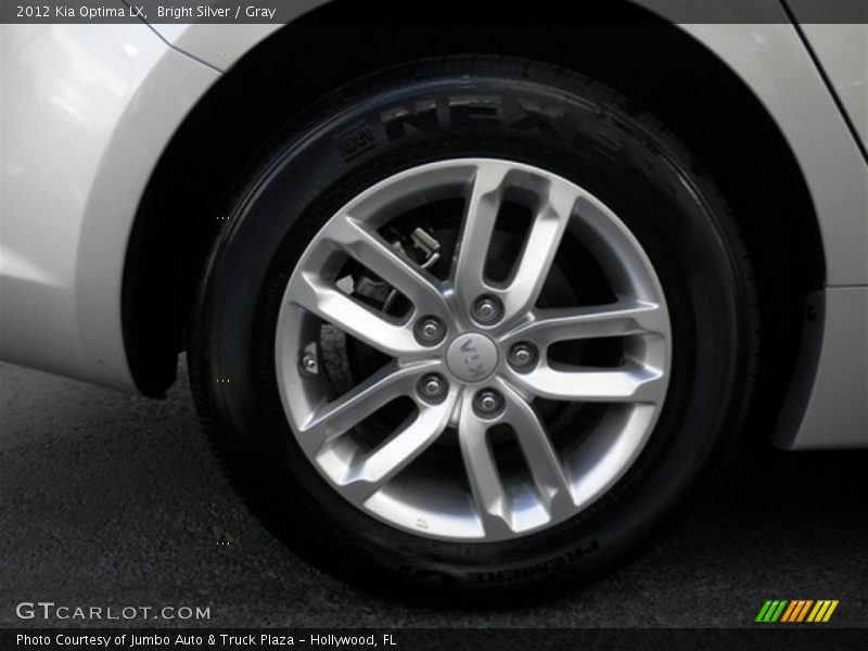 Bright Silver / Gray 2012 Kia Optima LX