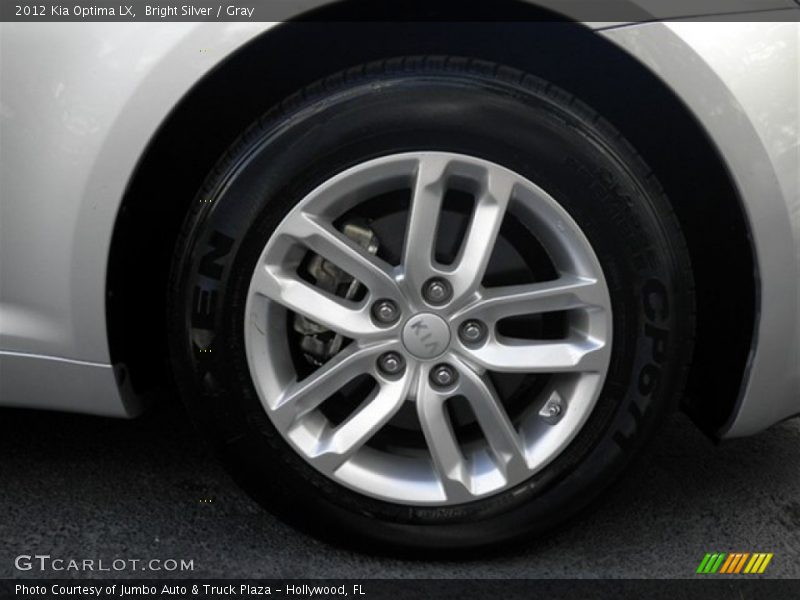 Bright Silver / Gray 2012 Kia Optima LX