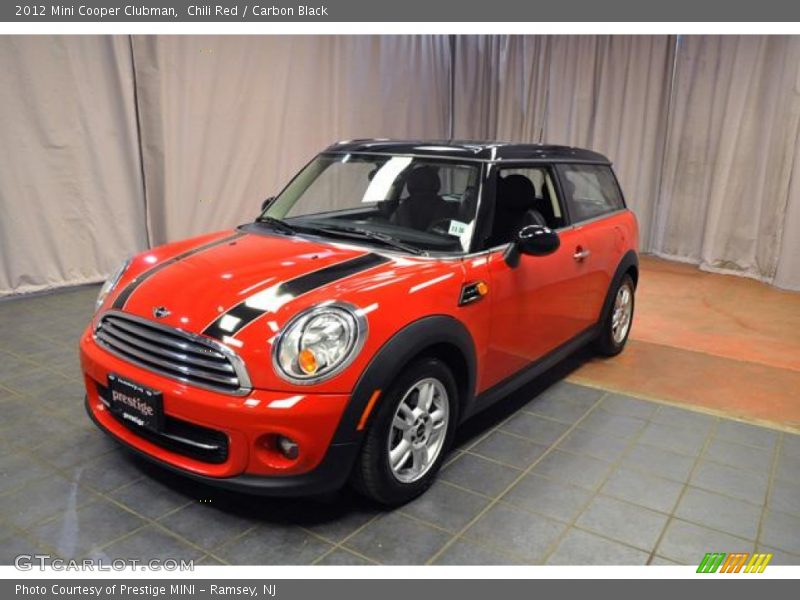 Chili Red / Carbon Black 2012 Mini Cooper Clubman