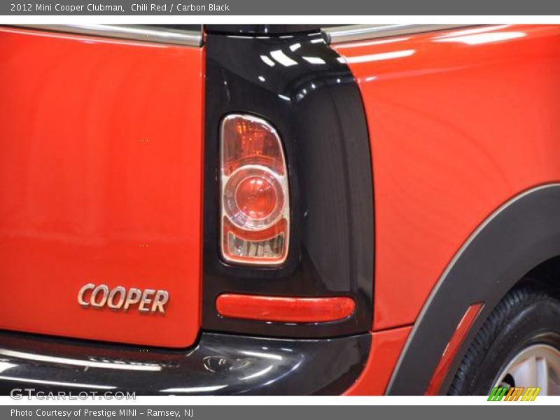 Chili Red / Carbon Black 2012 Mini Cooper Clubman