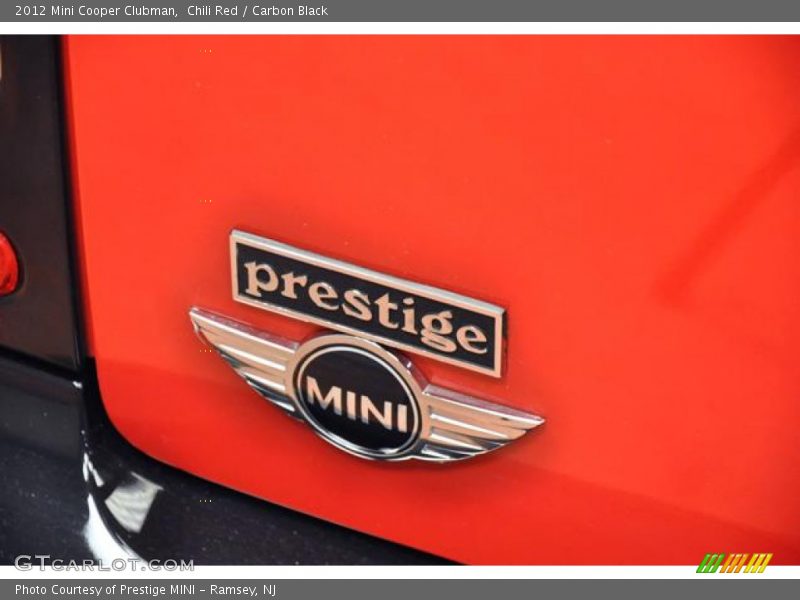 Chili Red / Carbon Black 2012 Mini Cooper Clubman