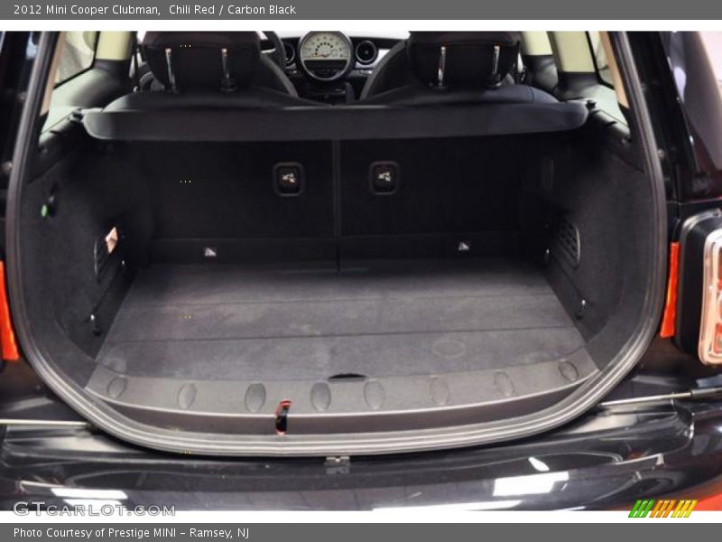 Chili Red / Carbon Black 2012 Mini Cooper Clubman