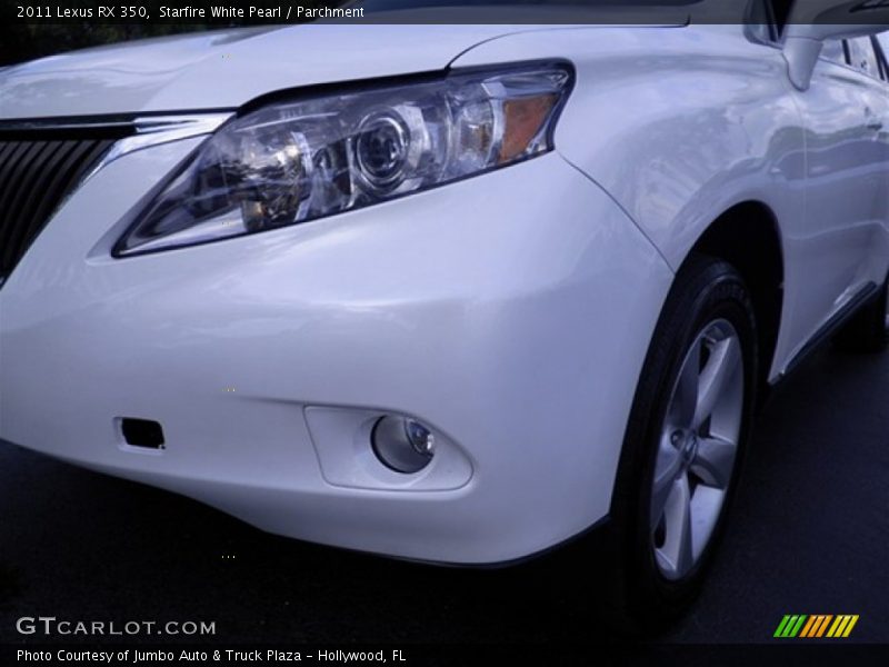 Starfire White Pearl / Parchment 2011 Lexus RX 350