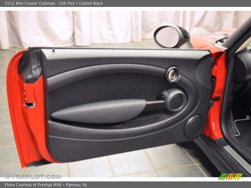 Chili Red / Carbon Black 2012 Mini Cooper Clubman
