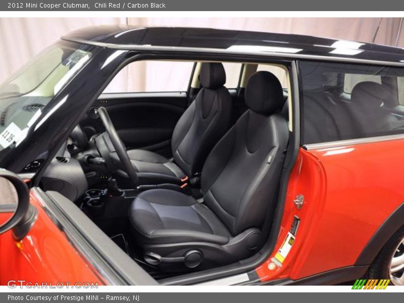 Chili Red / Carbon Black 2012 Mini Cooper Clubman