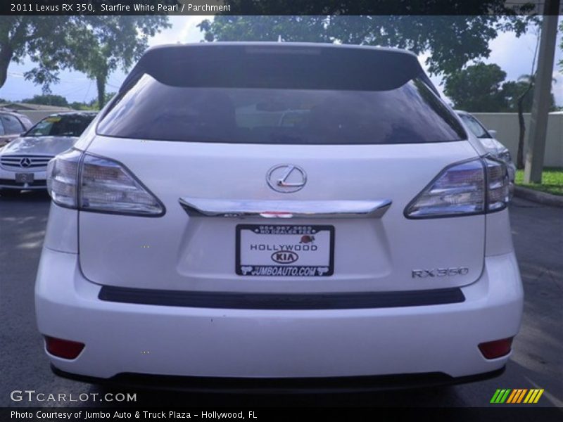 Starfire White Pearl / Parchment 2011 Lexus RX 350