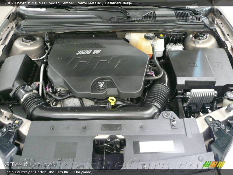 Amber Bronze Metallic / Cashmere Beige 2007 Chevrolet Malibu LT Sedan