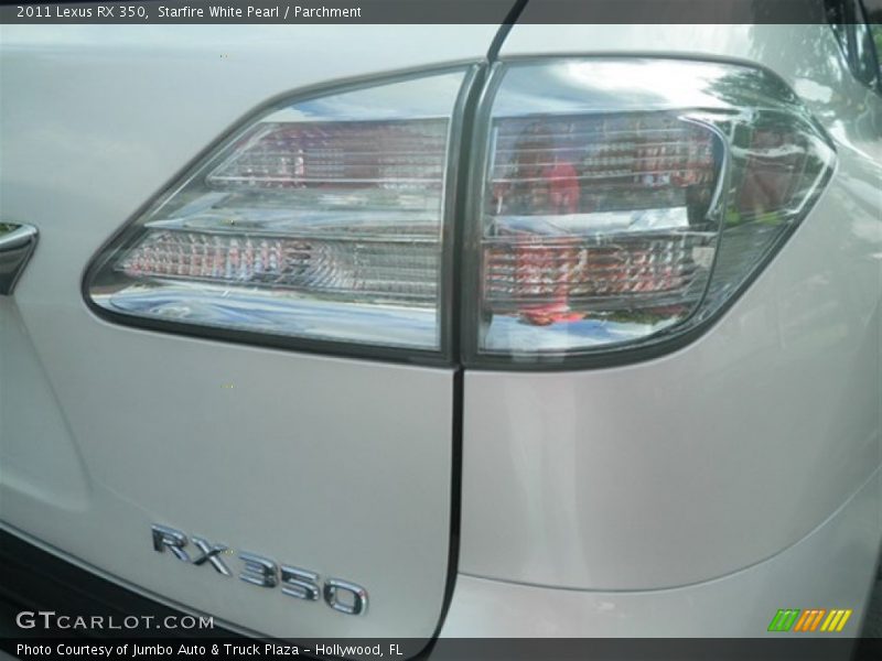 Starfire White Pearl / Parchment 2011 Lexus RX 350