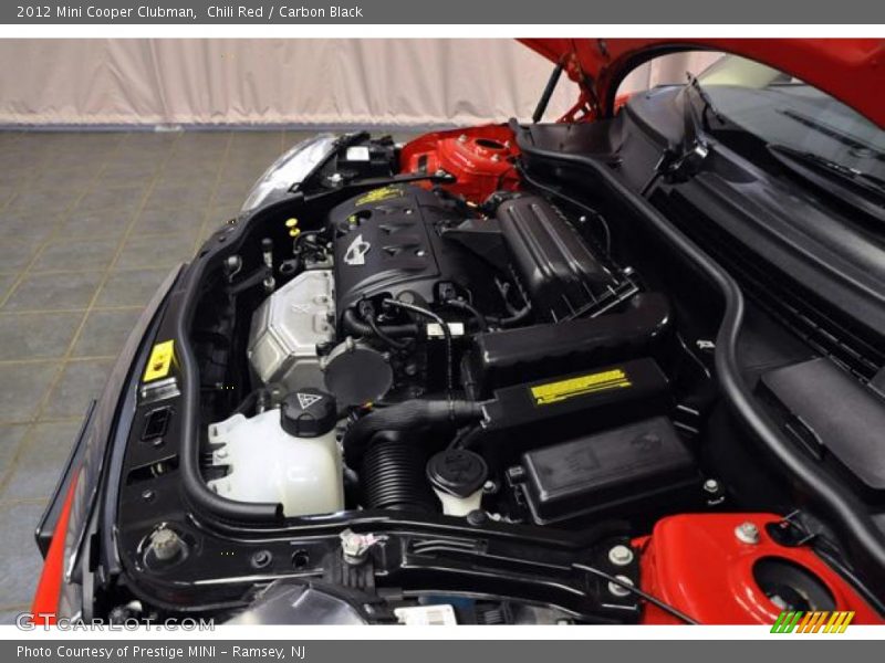 Chili Red / Carbon Black 2012 Mini Cooper Clubman