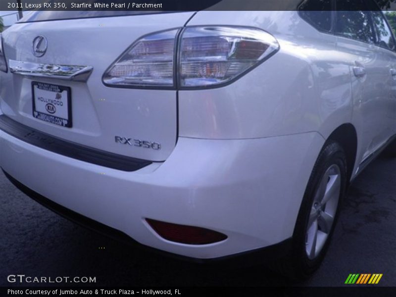 Starfire White Pearl / Parchment 2011 Lexus RX 350