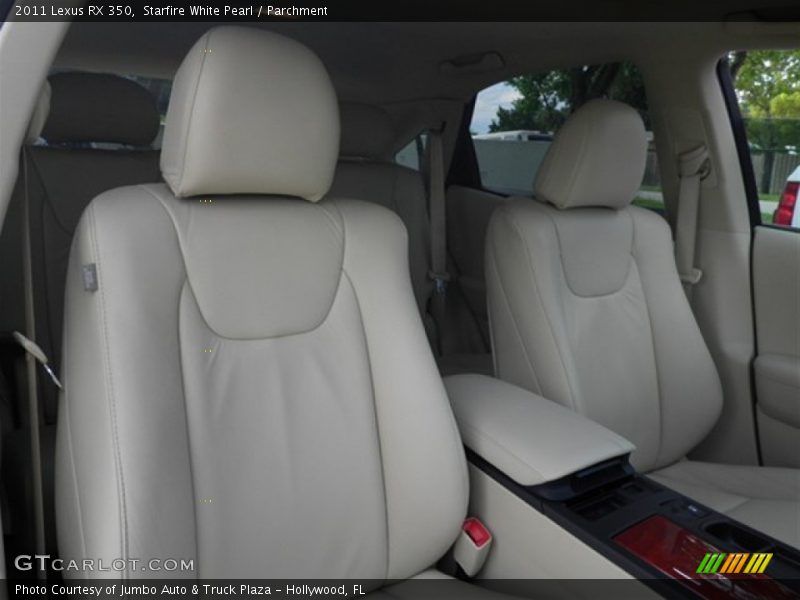 Starfire White Pearl / Parchment 2011 Lexus RX 350