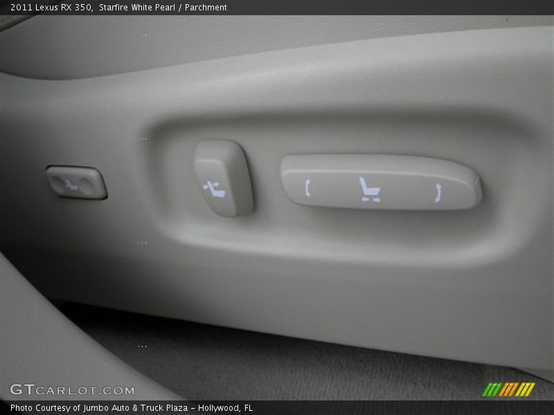 Starfire White Pearl / Parchment 2011 Lexus RX 350