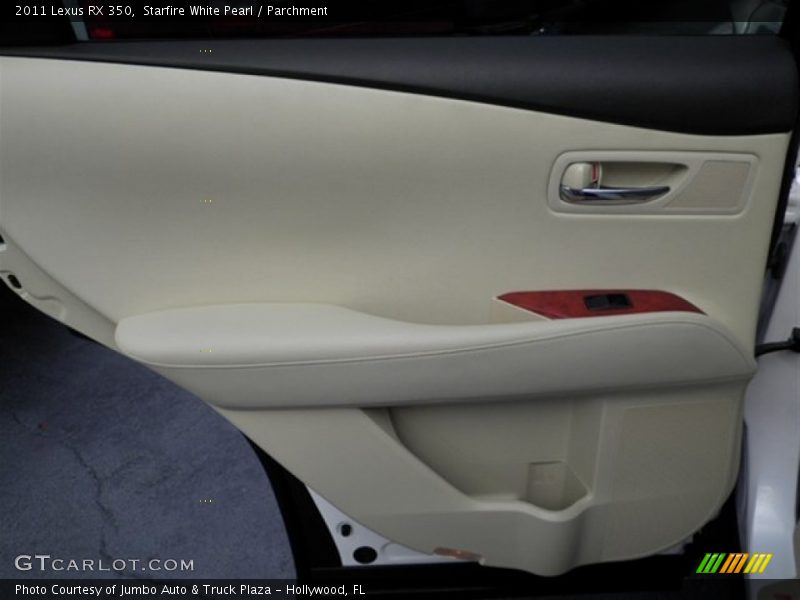 Starfire White Pearl / Parchment 2011 Lexus RX 350