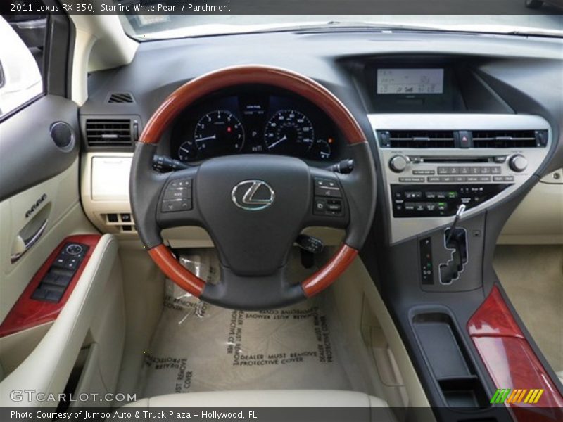 Starfire White Pearl / Parchment 2011 Lexus RX 350