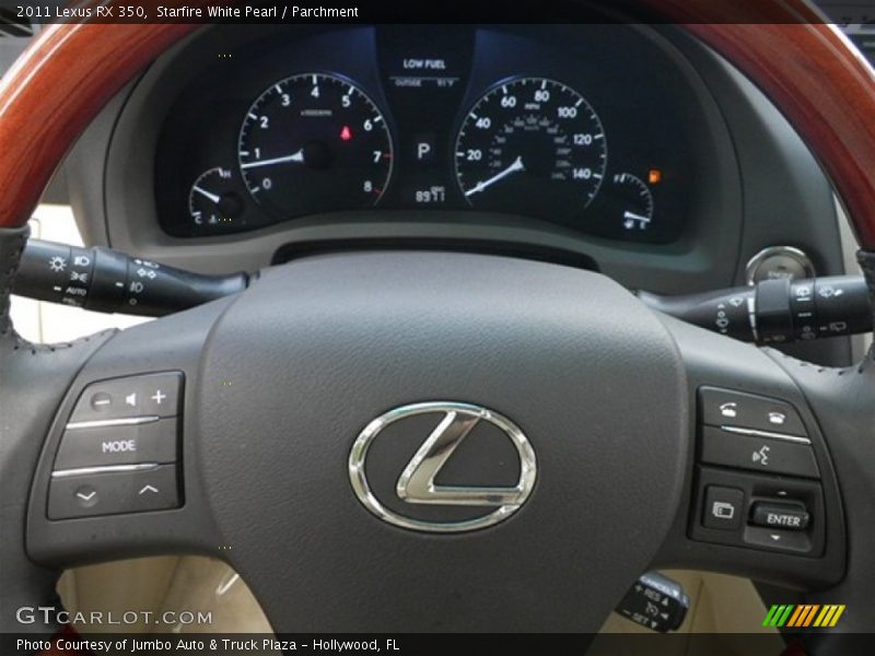 Starfire White Pearl / Parchment 2011 Lexus RX 350