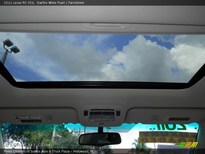 Starfire White Pearl / Parchment 2011 Lexus RX 350