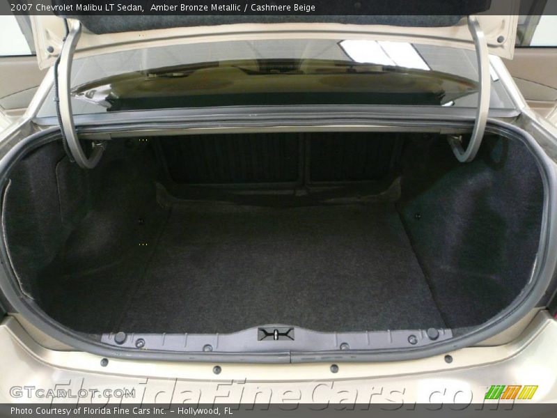 Amber Bronze Metallic / Cashmere Beige 2007 Chevrolet Malibu LT Sedan