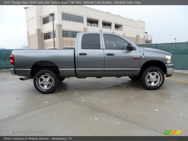 Mineral Gray Metallic / Medium Slate Gray 2007 Dodge Ram 2500 Lone Star Edition Quad Cab 4x4