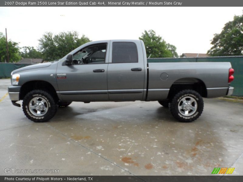 Mineral Gray Metallic / Medium Slate Gray 2007 Dodge Ram 2500 Lone Star Edition Quad Cab 4x4