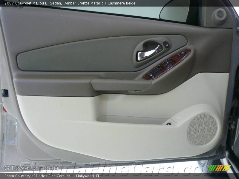 Amber Bronze Metallic / Cashmere Beige 2007 Chevrolet Malibu LT Sedan