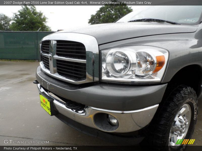 Mineral Gray Metallic / Medium Slate Gray 2007 Dodge Ram 2500 Lone Star Edition Quad Cab 4x4