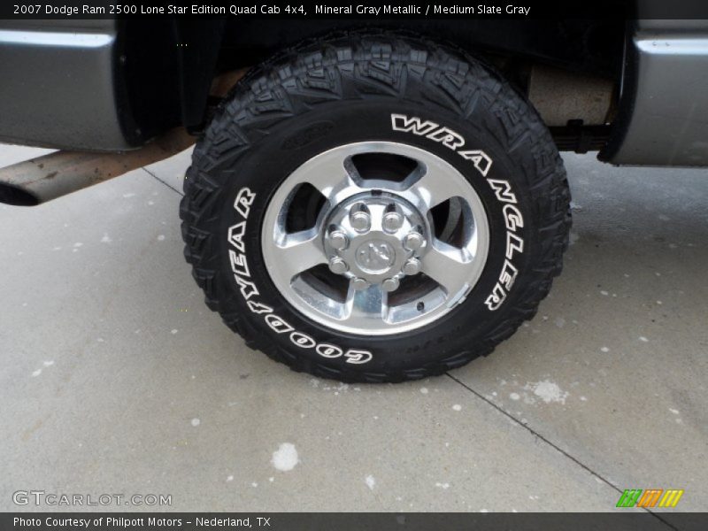 Mineral Gray Metallic / Medium Slate Gray 2007 Dodge Ram 2500 Lone Star Edition Quad Cab 4x4